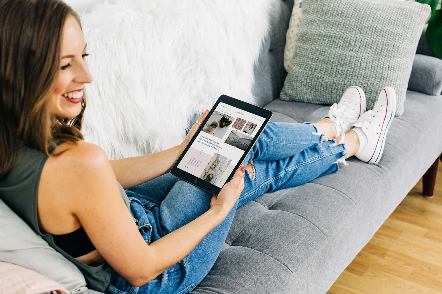 Sophie Premium Squarespace Template thumbnail