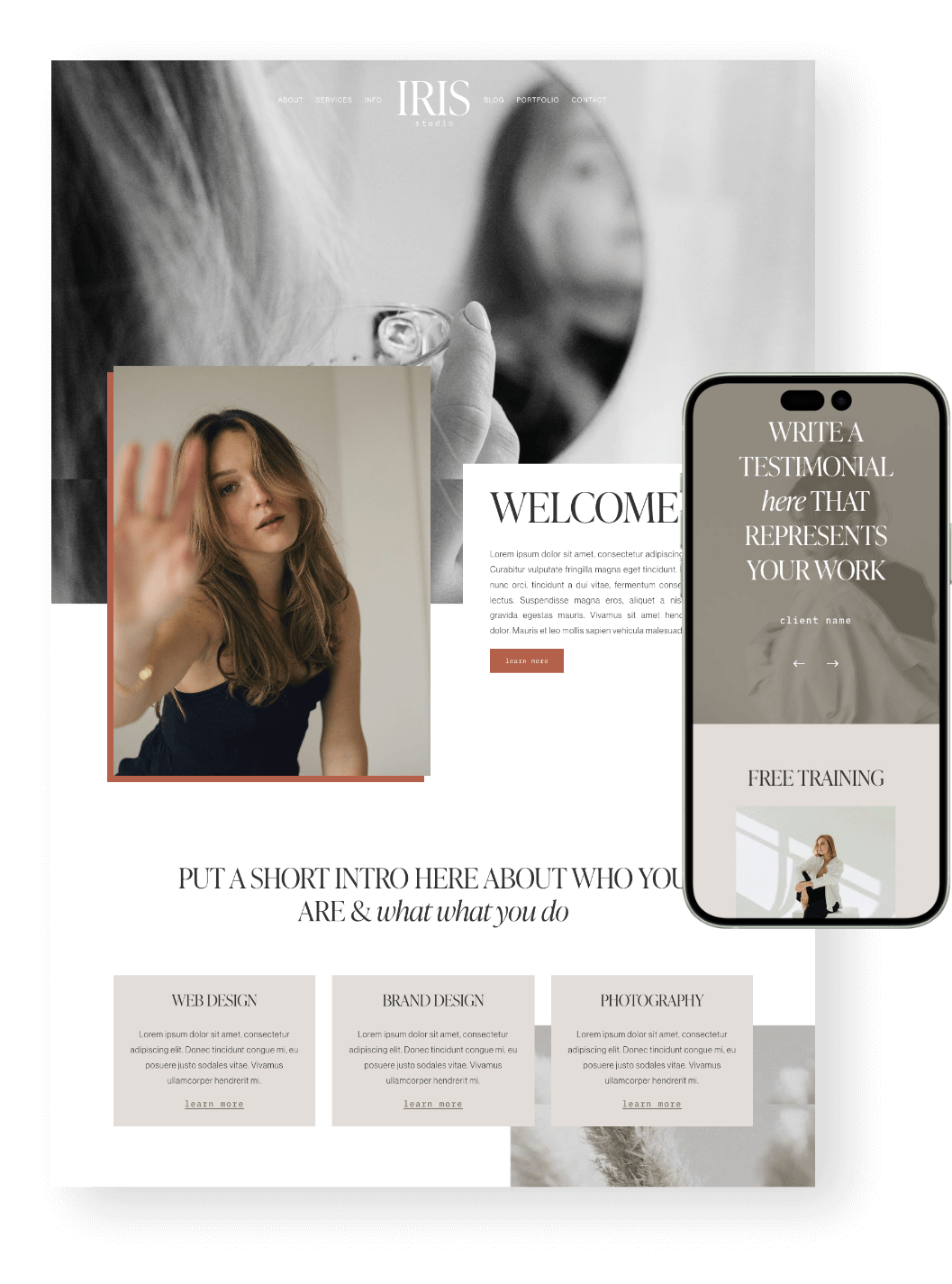 Iris Social Media Template Pack
