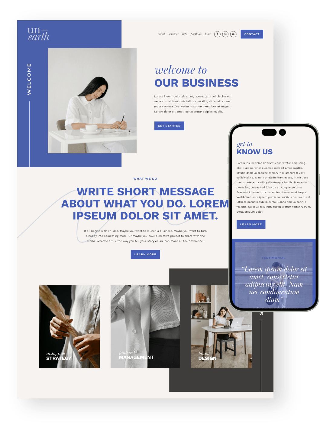 Unearth Social Media Template Pack