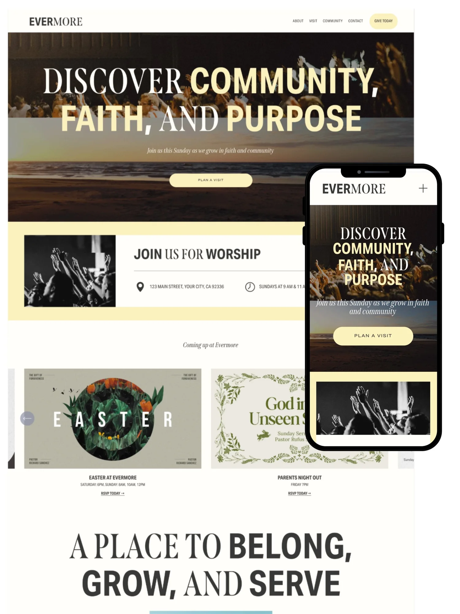 Evermore – Squarespace Template