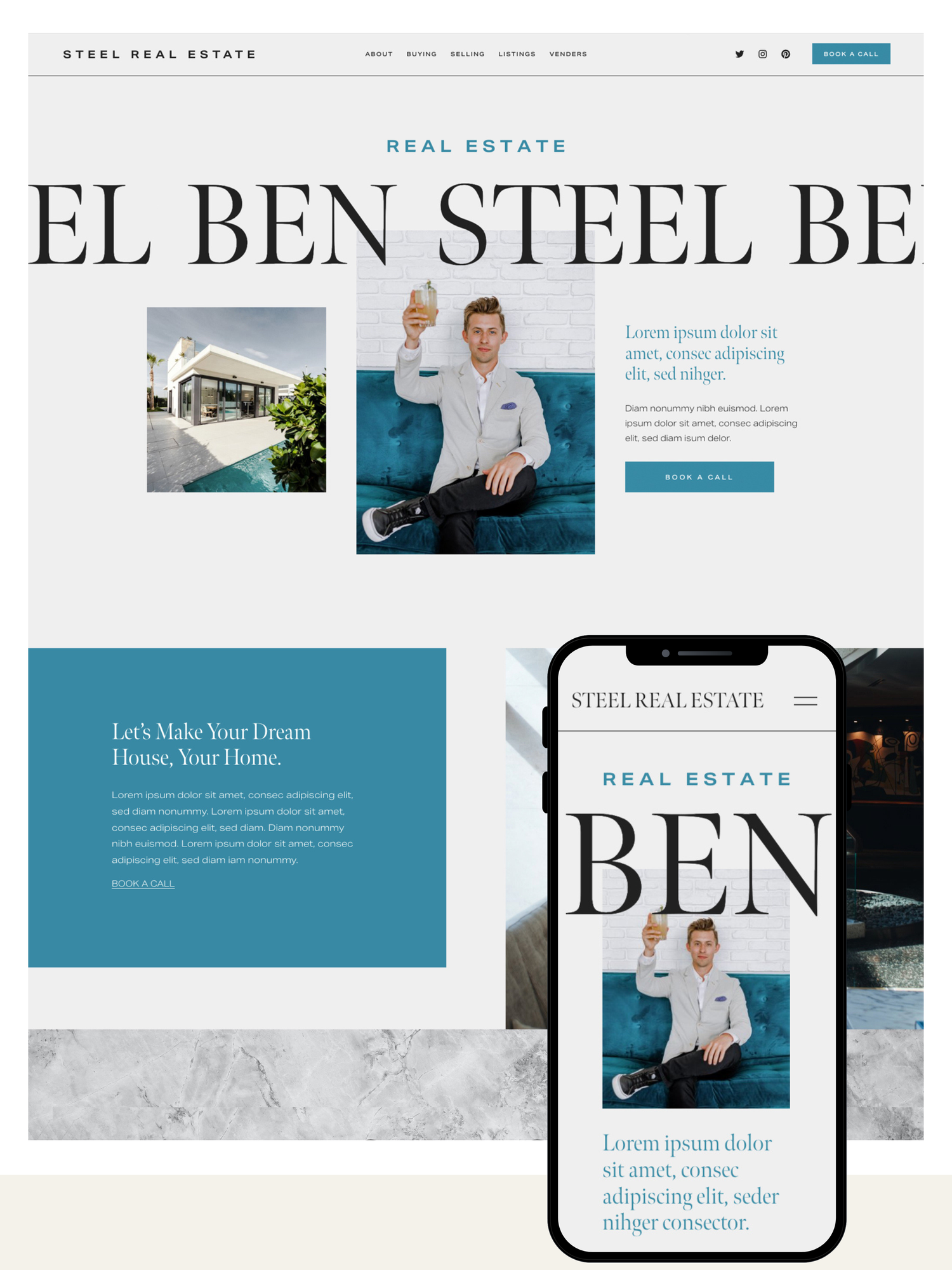 Steel – Squarespace Template