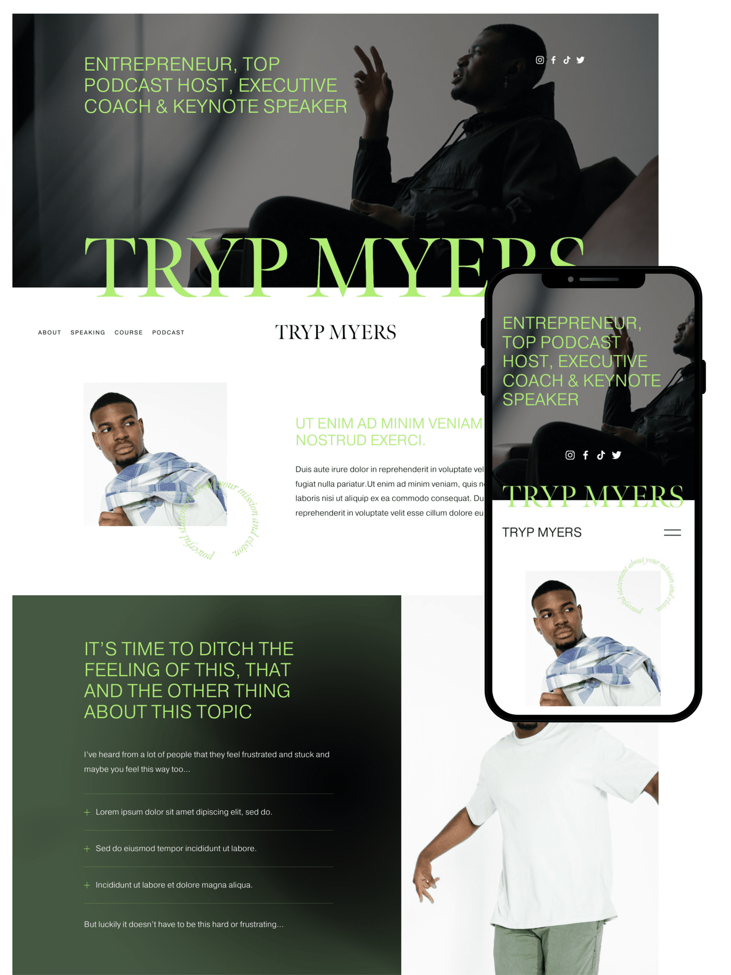 Tryp – Squarespace Template